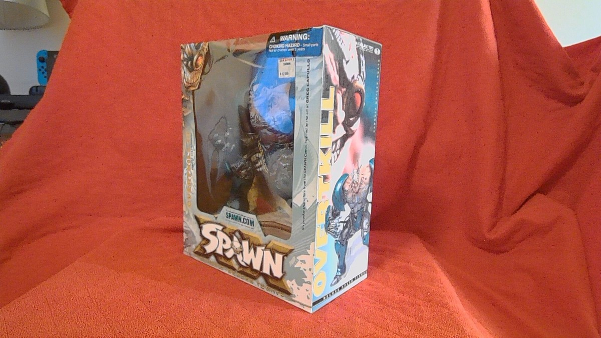 SPAWN CS20.DELUXE BOX“OVERTKILL III” McFarlane Toys Spawn OverKill III Deluxe Box Figure Pack