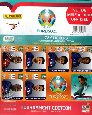 Panini - Sticker Update Set - 80 New Stickers - UEFA EURO 2020 - French Version