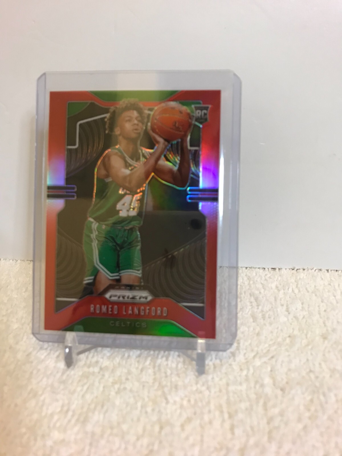 2019-20 Panini PRIZM RC Rookie Romeo Langford #260 RED 170/299
