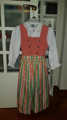 Kinder Dirndl (128 cm) ISAR TRACHTEN in Top Zustand