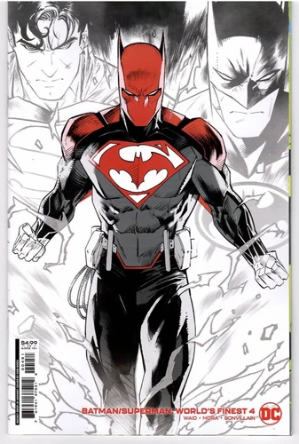BATMAN SUPERMAN WORLD'S FINEST #4 DAN MORA FUSION VARIANT FIRST APPEARANCE NM+