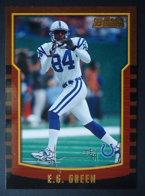 NFL 73 E.G. Green Indianapolis Colts Bowman 2000