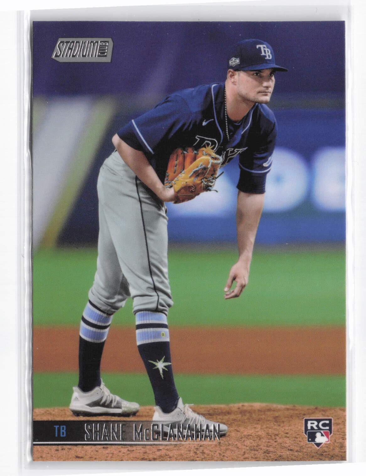Shane McClanahan Rookie #170 2021 Stadium Club Tampa Bay Rays