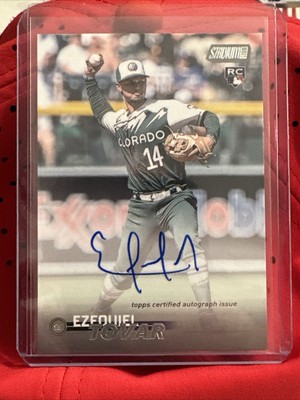 EZEQUIEL TOVAR 2023 Topps Stadium Club #SCBA-ET AUTOGRAPH ROOKIE 