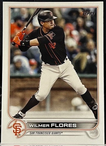 2022 Topps Series 2 - #408 Wilmer Flores - San Francisco Giants