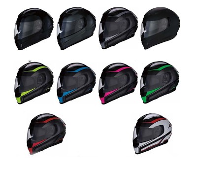 2018 Z1R Jackal Helmet DOT Motorcycle Helmet Full Face - Pick Size / Color