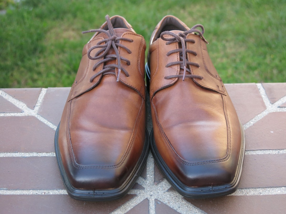 Ecco Danish Design Oxford Men's Brown Leather Casual Shoes