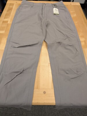 Ascend Acadia Hiking Pants Men's 30x30 Steel Gray Outdoors