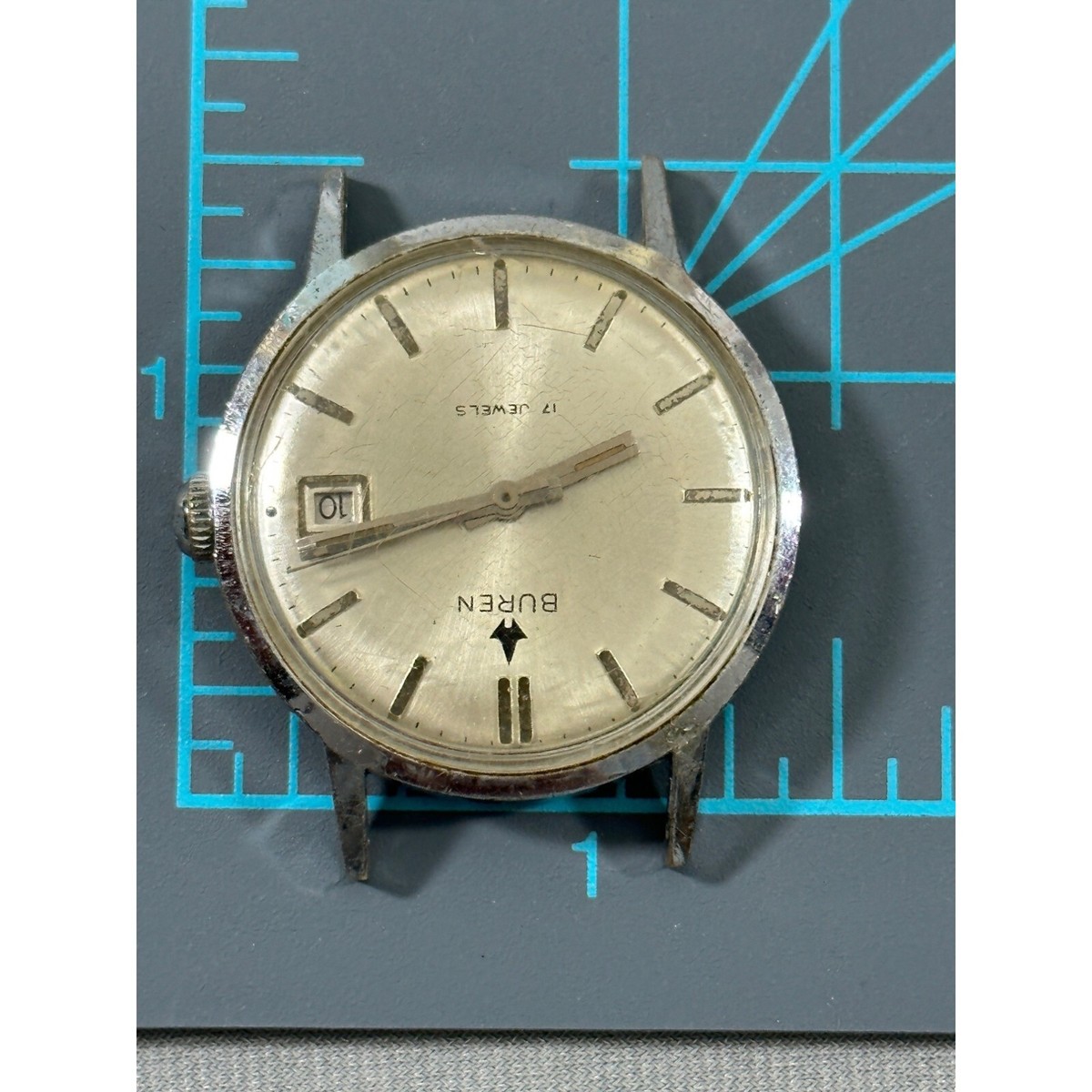 Vintage Buren Watch 17J Date | eBay