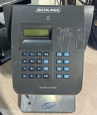 SCHLAGE HANDPUNCH 2000-XL | eBay
