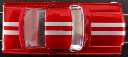 Ford Mustang Fastback Candy RED TJet HO Slot Car BODY for AURORA autoworld DASH - Picture 5 of 6
