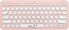 Logitech K380 Line-Friends Cony Multi-Device Bluetooth Wireless Keyboard - Pi...