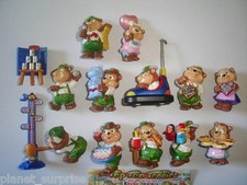 JUEGO SORPRESA INFANTIL - TOP TEN PELUCHES FERIA OCTUBREFEST OSOS DE PELUCHE 1996 FIGURAS