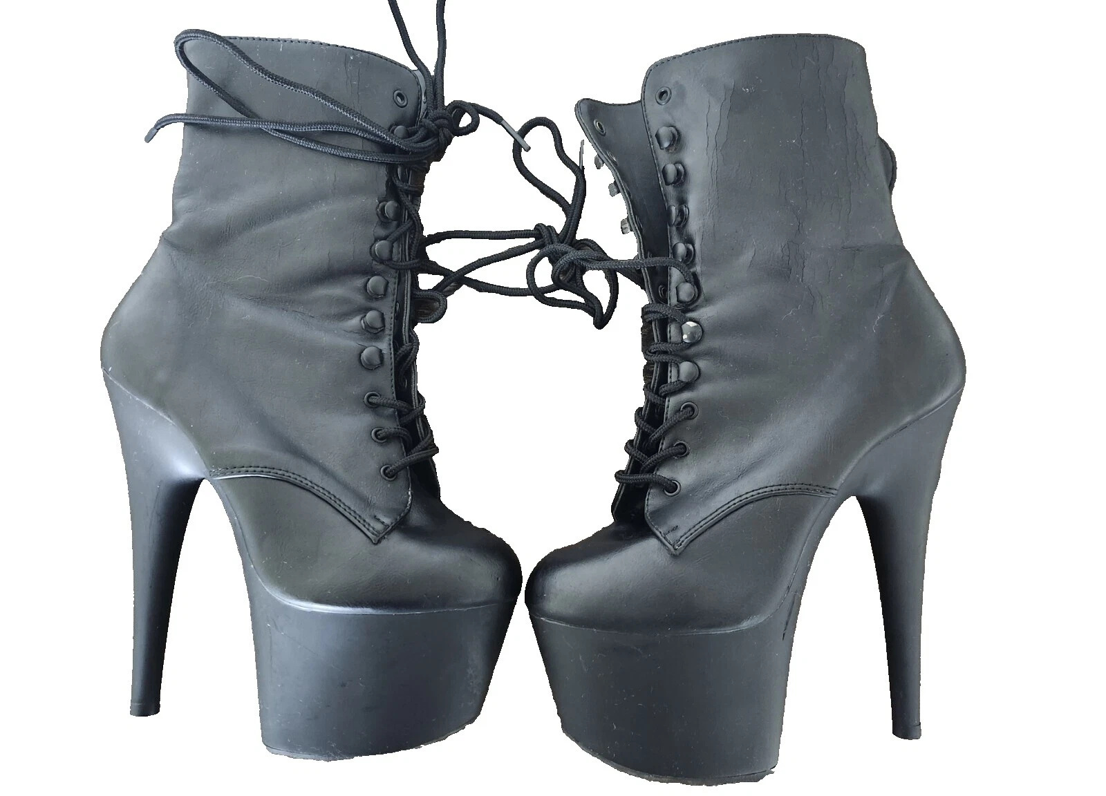 Tacones superiores de cuero de fiesta/cóctel para mujer