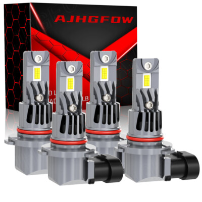 For Honda Civic Sedan 4-Door 2004-2015 10000K LED Headlights Bulbs Hi/Lo Kit