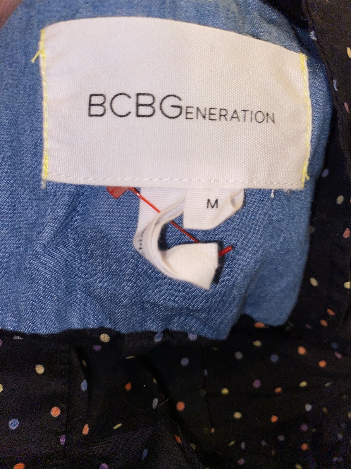 BCBGeneration Medium Women’s Button Up Multicolor… - image 2