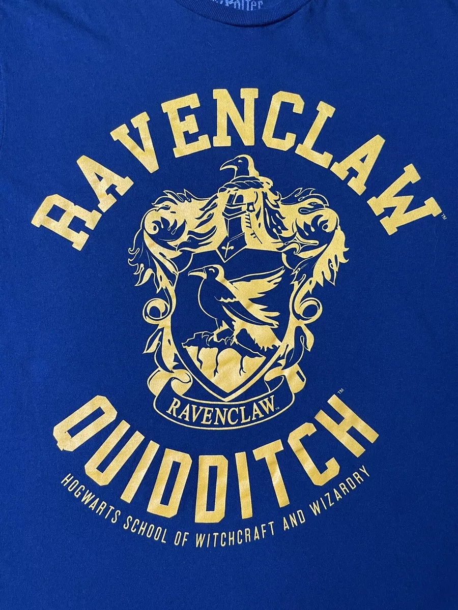 Harry Potter Ravenclaw House Crest Logo T-shirt Large Hogwarts