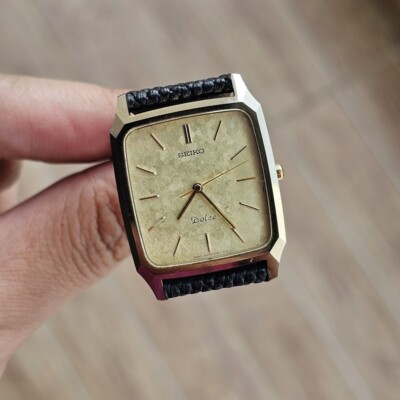 【新品バンド】SEIKO DOLCE ヴィンテージタンク　ボーイズ　タングステン 新品バンド】SEIKO DOLCE ヴィンテージタンク ボーイズ