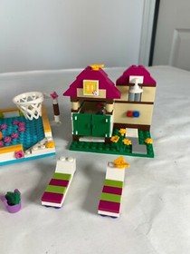✅ LEGO 41008 Heartlake City Pool 100% Complete w/ Minifigures