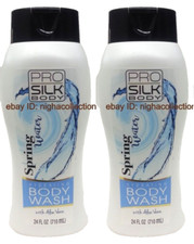  LOT 2  Pro Silk Body Wash w/ Aloe Vera Hydrating 24 oz each BRAND NEW