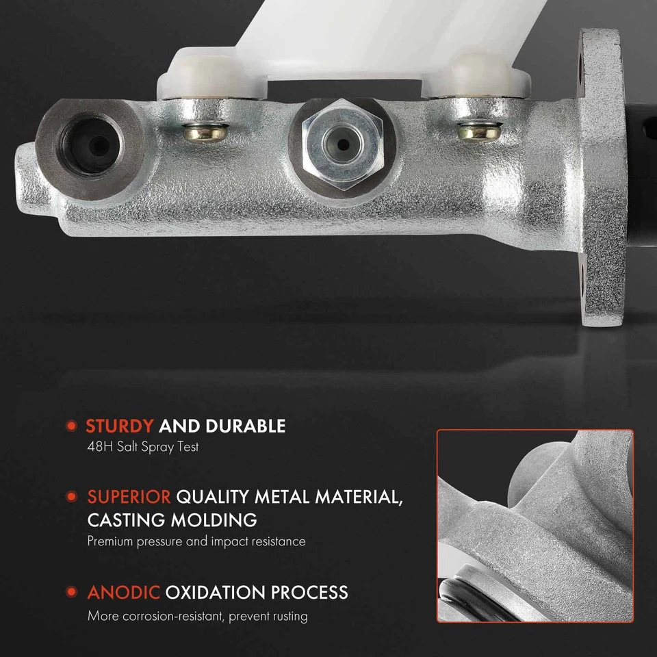 Cilindro maestro de freno con depósito para MG MGB 1968 1969 1970-1974 Base L4 1,8 L Foto 2 de 4