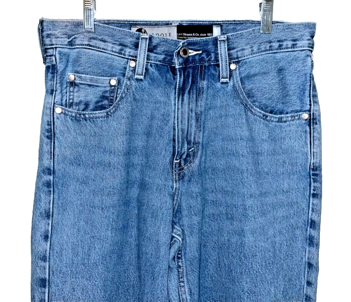 Levis SilverTab Jeans Light Wash Loose Relaxed Fit Skater 29x32