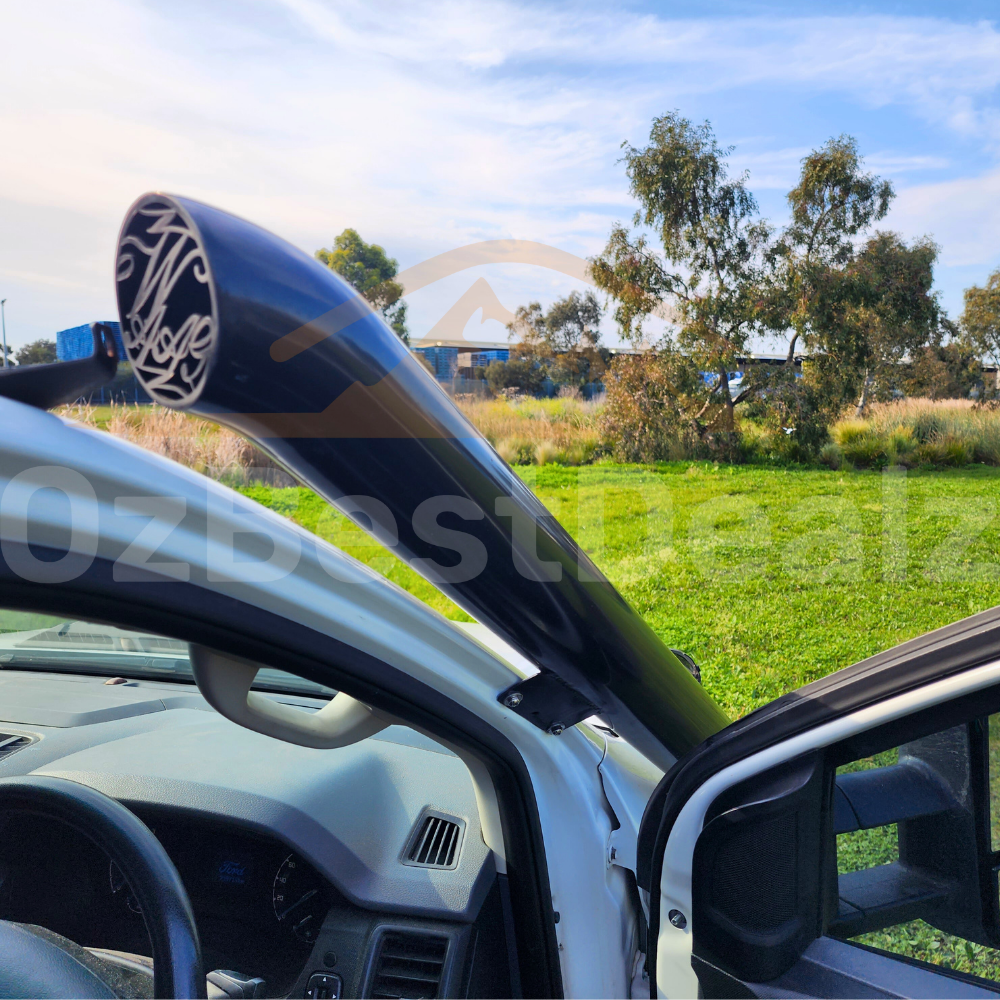 4" Black Stainless Steel Snorkel Kit Suitable For Ford Everest 2015