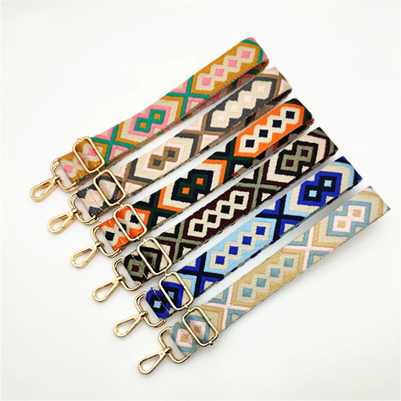 Adjustable Bag Belt Bag Accessories Wide Bag Belt Ethnic Style Bag Belt Casual