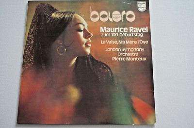 Maurice Ravel Bolero La Valse Ma Mere l'Oye Pierre Monteux LSO 6599 809 LP Vinyl