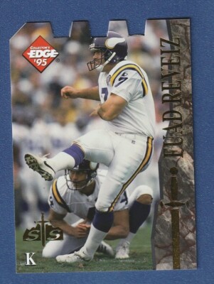 FUAD REVEIZ 1995 Excalibur Die Cut Sword Stone Gold #120 Collector's Edge Card*