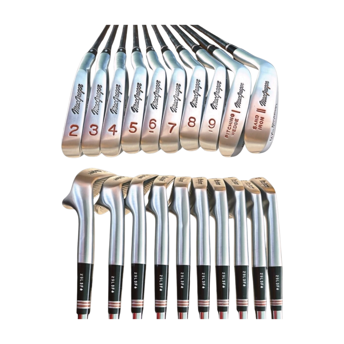 MacGregor VIP By Nicklaus Iron 10 Clubs Set 2-9 P S MacGregor VIP By Nicklaus Iron 10 Clubs Set 2-9 P S