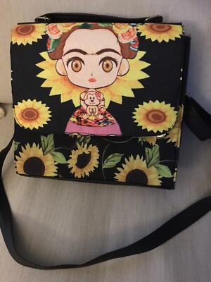 MADE IN MEXICO BOLSAS VITA FLORAL PATTERN FRIDA KAHLO WOMEN'S PURSE