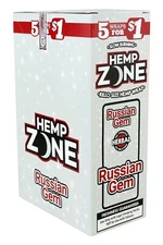 H. Zone Organic Herbal Wrap Full Box 15/5CT - 75 Wraps Total | RUSSIAN GEM