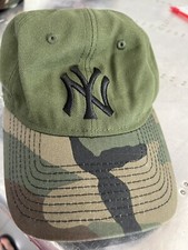 New York Yankees New Era Camo 9twenty MLB Basic Snapback Adjustable Hat