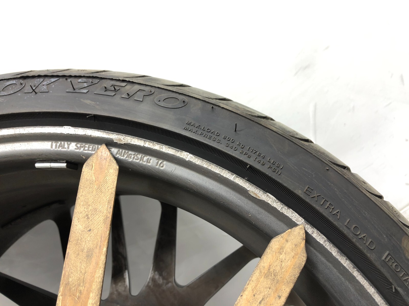 2014-2017 MASERATI GHIBLI QUATTROPORTE WHEEL RIM W/ TIRE 10.5X21 OEM #NOTE.