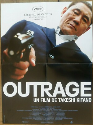 Poster OUTRAGE Takeshi KITANO Beat TAKESHI Ryo KASE 40x60cm