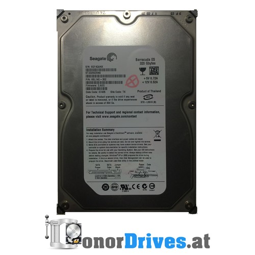 Seagate ST3320620NS - 9BL14G-302 - 320GB - SATA - PCB 100406533 Rev. A*