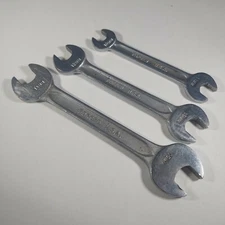 Indestro Double Open End Metric Wrench 3pc 10-15 MM USA 41011 41215 41415 Tools 