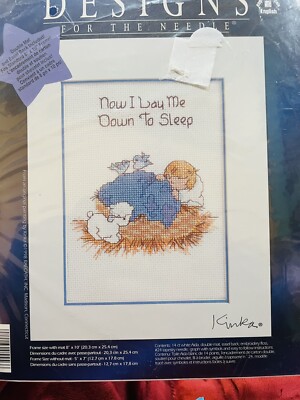 Designs For The Needle Now I Lay Me Down to Sleep Cross Stitch Kit Child Mat