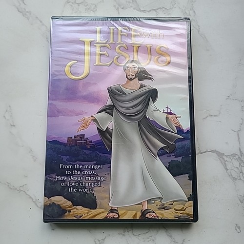 Life with Jesus NEW Sealed DVD Cartoon Kids Childrens 28 Minutes, ALL region