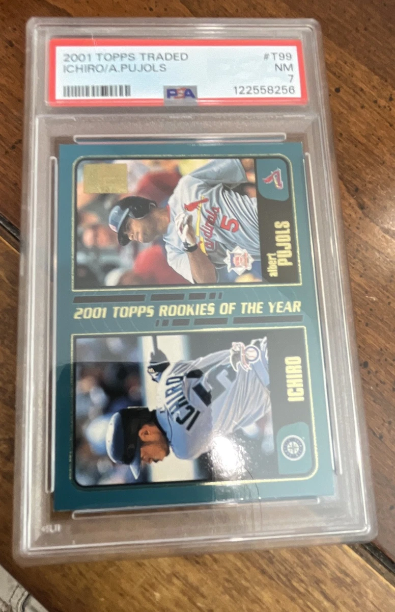 Topps Albert Pujols Rookie Baseball Sports Trading Cards