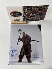 JOHN RHYS DAVIES In-Person signed Autogramm/Autograph 20x25cm Herr der Ringe