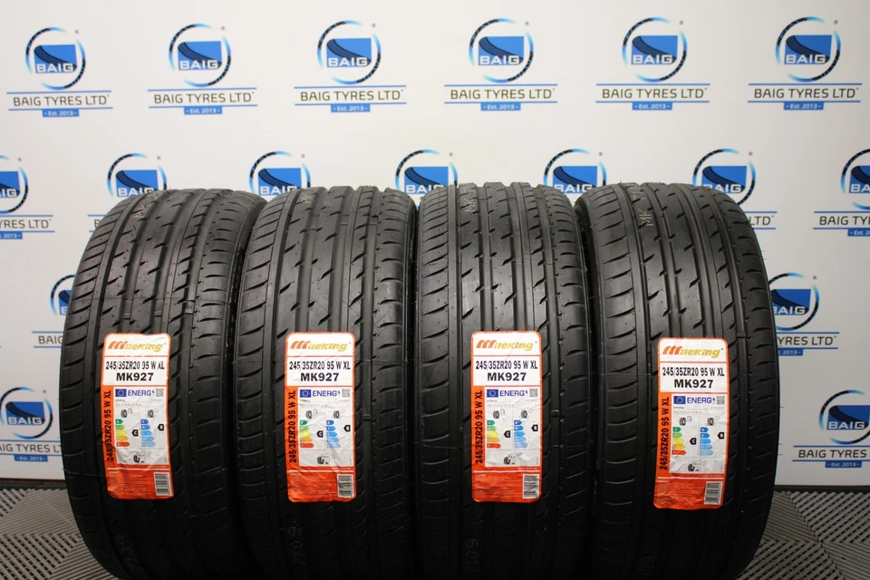X4 245/35ZR20 245 35 20 95W XL MILEKING MK927 NEW TYRES *GREAT C/B RATED* (FOUR) - Image 3 of 4