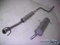 Auspuffset Mitteltopf+Endtopf für Peugeot 308 1.4 16V 2007-2009