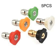 5 St&uuml;ck Auto 1/4 Zoll Quick Connect High Power Kit Hochdruckreiniger Spr&uuml;hd&uuml;sen Spitzen D