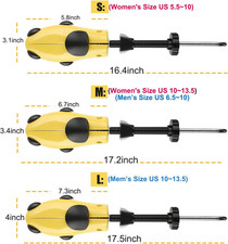 Pair of Professional 2-Way Premium Shoe Stretcher Tough Plastic Shoe Trees, A...