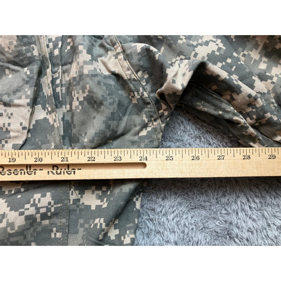 Army Uniform Jacket Mens Extra Large Long Coat Digital Camo Skate Outdoors - Image 4 of 4