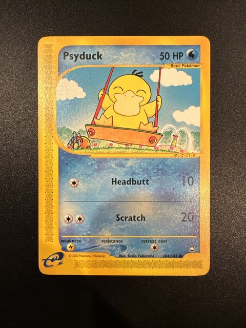 Psyduck #104 (Aquapolis (2003))