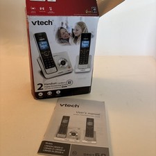 VTECH LS6425-2 Two Handset Cordless Answering System Caller ID Call Waiting OPEN