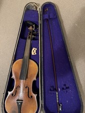 Violin Labelled Antonius & Hieronymus Fr Amati  Cremonen Andreae Fil F 1632